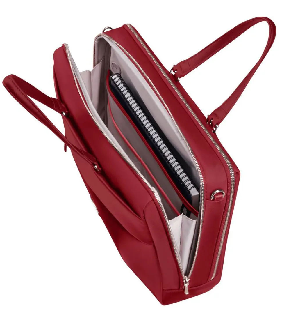 Clearance Samsonite Borsa lavoro donna 15,6" Zalia 3.0 Rossa Rosso