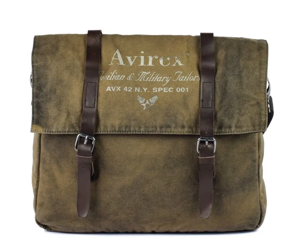 Best Sale Avirex Borsa Messenger 140506 NaturalGreen