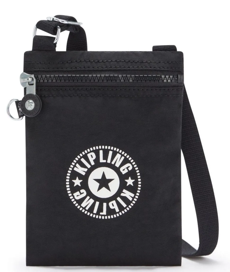 Fashion Kipling Borsa piccola a tracolla Afia Lite Black Lite BlackLite