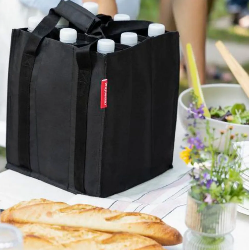 Outlet Reisenthel Borsa porta bottiglie Bottlebag Nera Nero