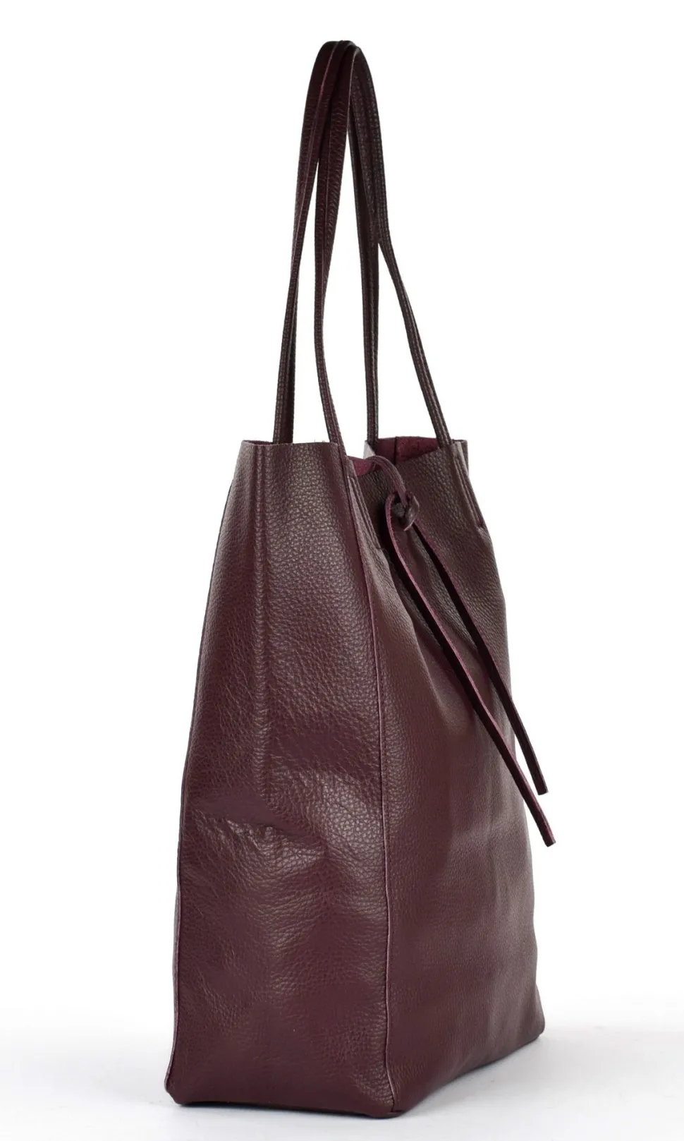 Best Pronto Moda Borsa shopper in pelle 20056 Bordeaux