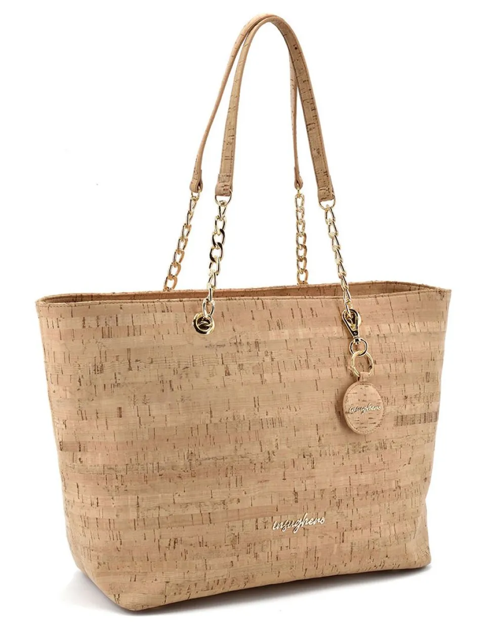 Best Sale Insughero Borsa shopping Venezia Natural Naturale