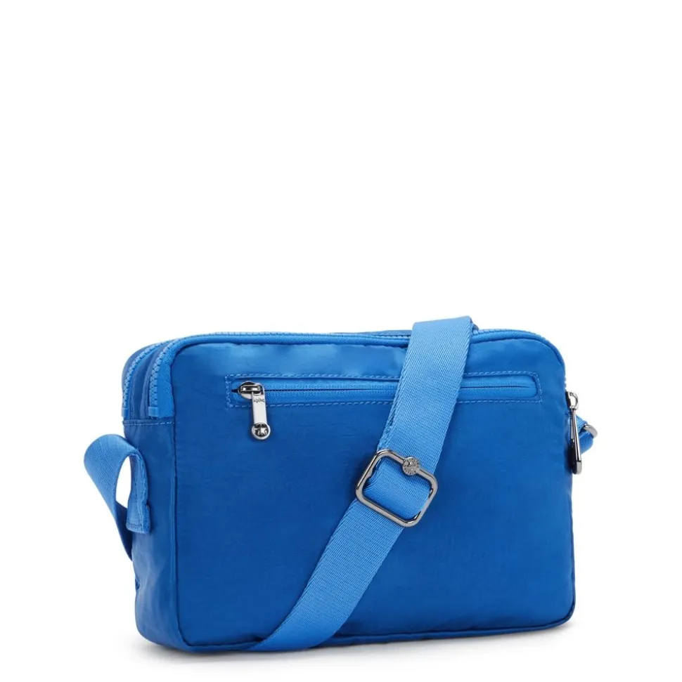 Fashion Kipling Borsa tracolla Abanu M Satin Blue SatinBlue