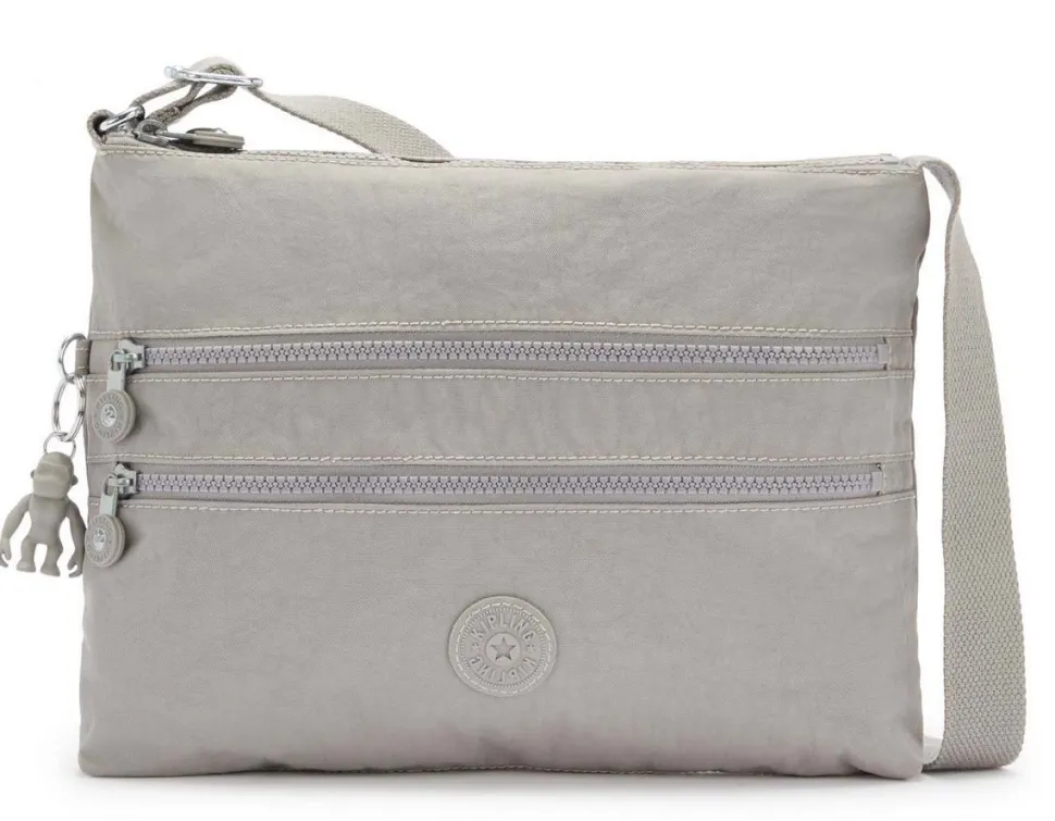 New Kipling Borsa tracolla Alvar Grey Gris GreyGris