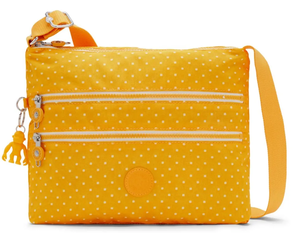 Best Sale Kipling Borsa tracolla Alvar Soft Dot Yellow SoftDotYellow