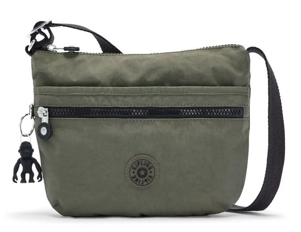 Discount Kipling Borsa tracolla Arto S Green Moss GreenMoss