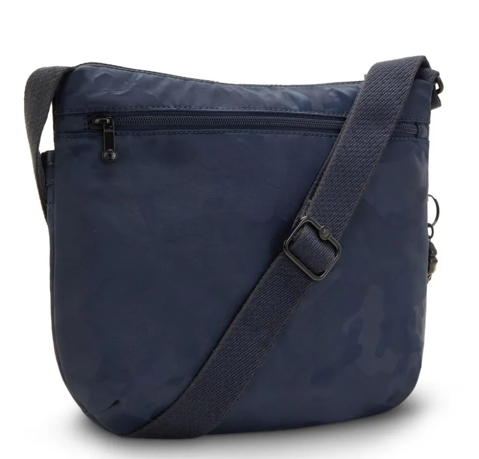 Best Sale Kipling Borsa tracolla Arto Satin Camo Blue SatinCamoBlue