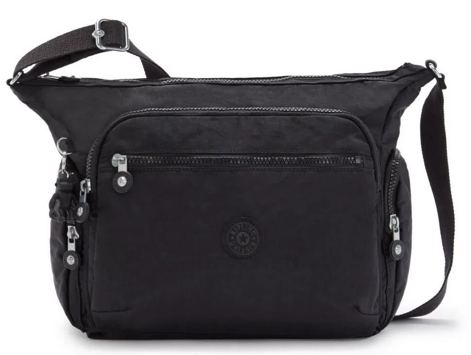 Sale Kipling Borsa tracolla Gabbie Black Noir BlackNoir