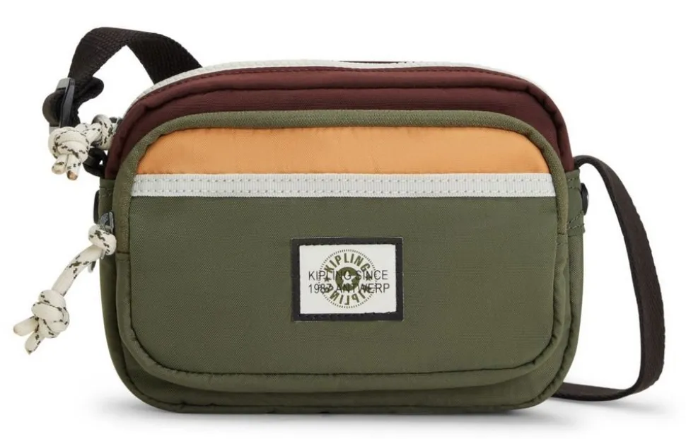 Outlet Kipling Borsa tracolla Sisko Valley Moss Bl ValleyMossBl