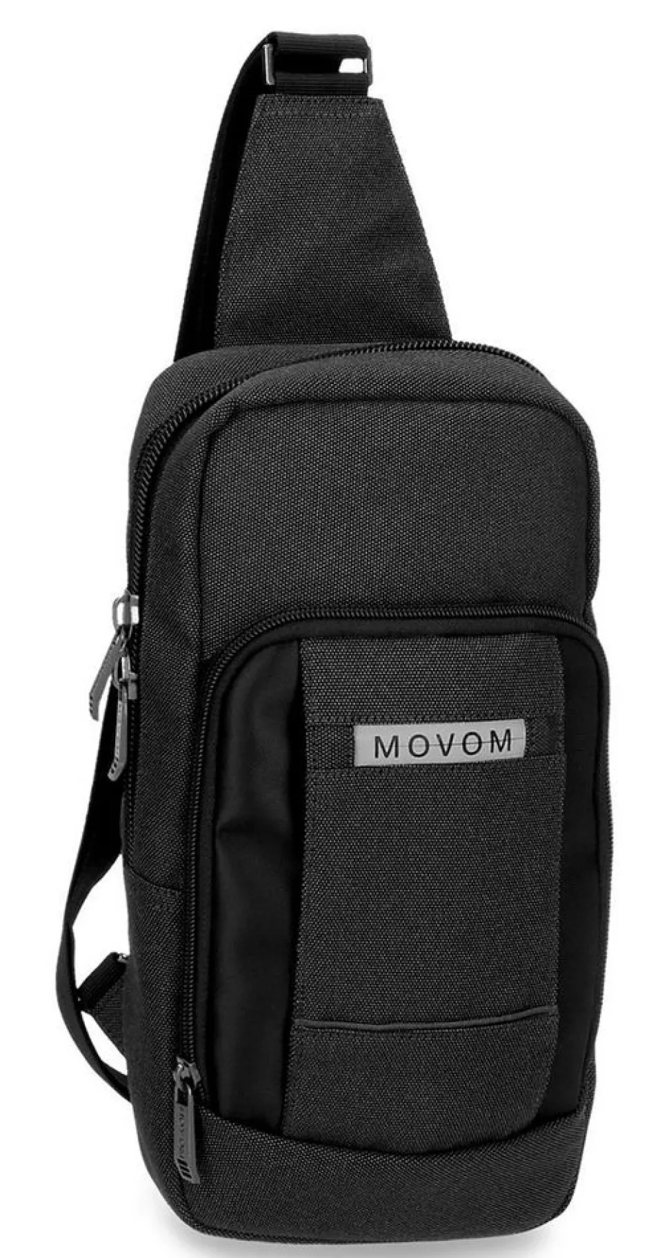 Sale Movom Borsa uomo monospalla Trimmed Nero