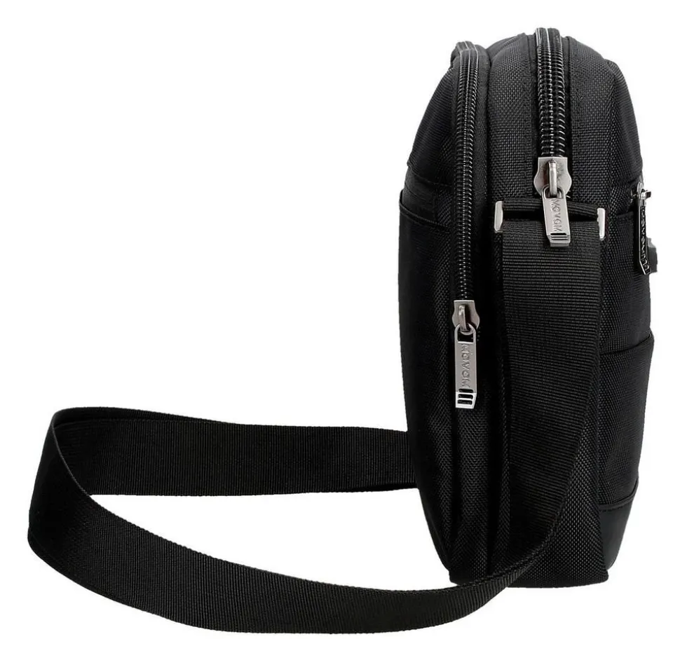 Hot Movom Borsa uomo Buster 53455 Nero