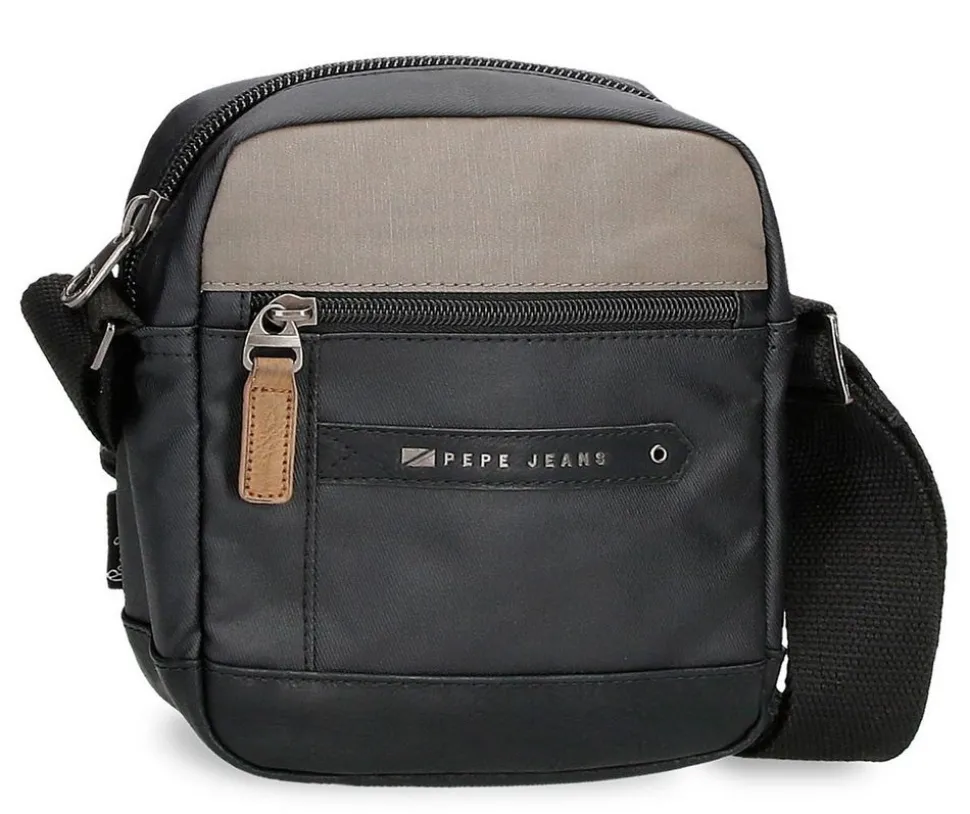 Online Pepe Jeans Borsa uomo Cardiff 76352 Nero