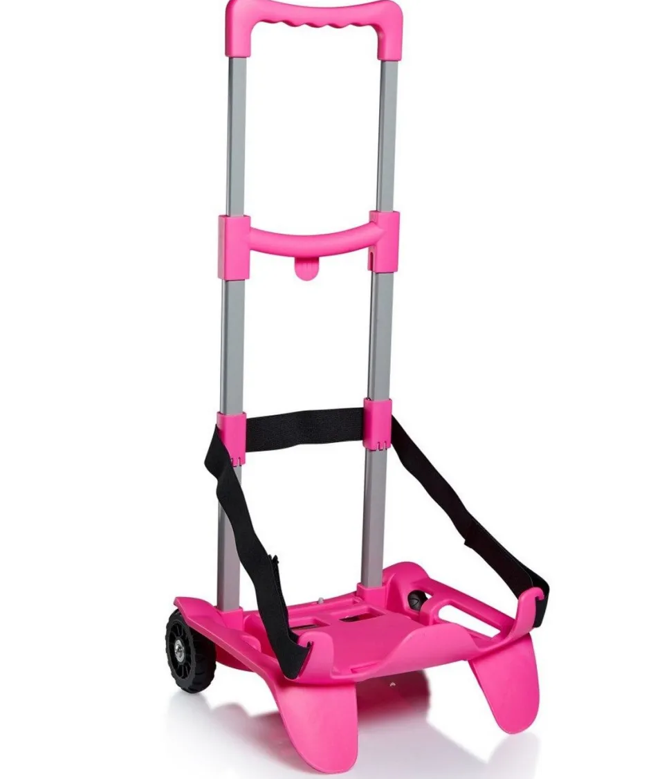 Fashion Seven Carrello Trolley per zaino scuola BE BOX Rosa