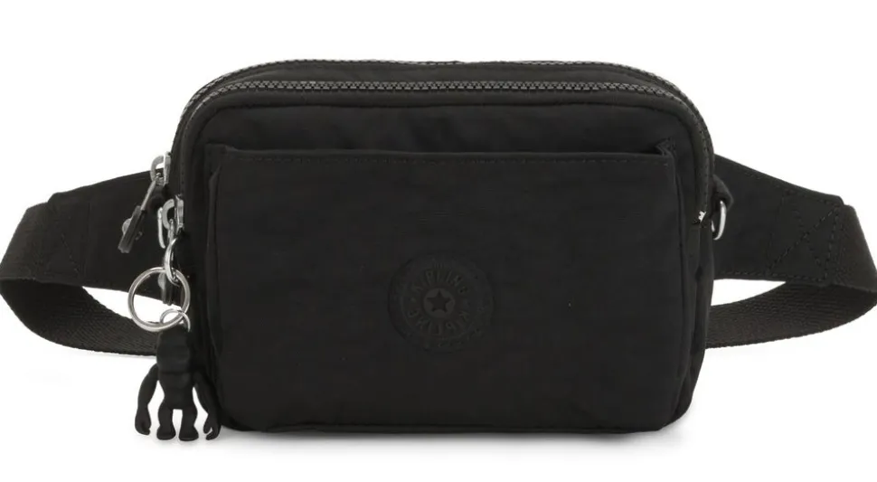 Cheap Kipling Mini borsa marsupio Abanu Multi Black Noir BlackNoir