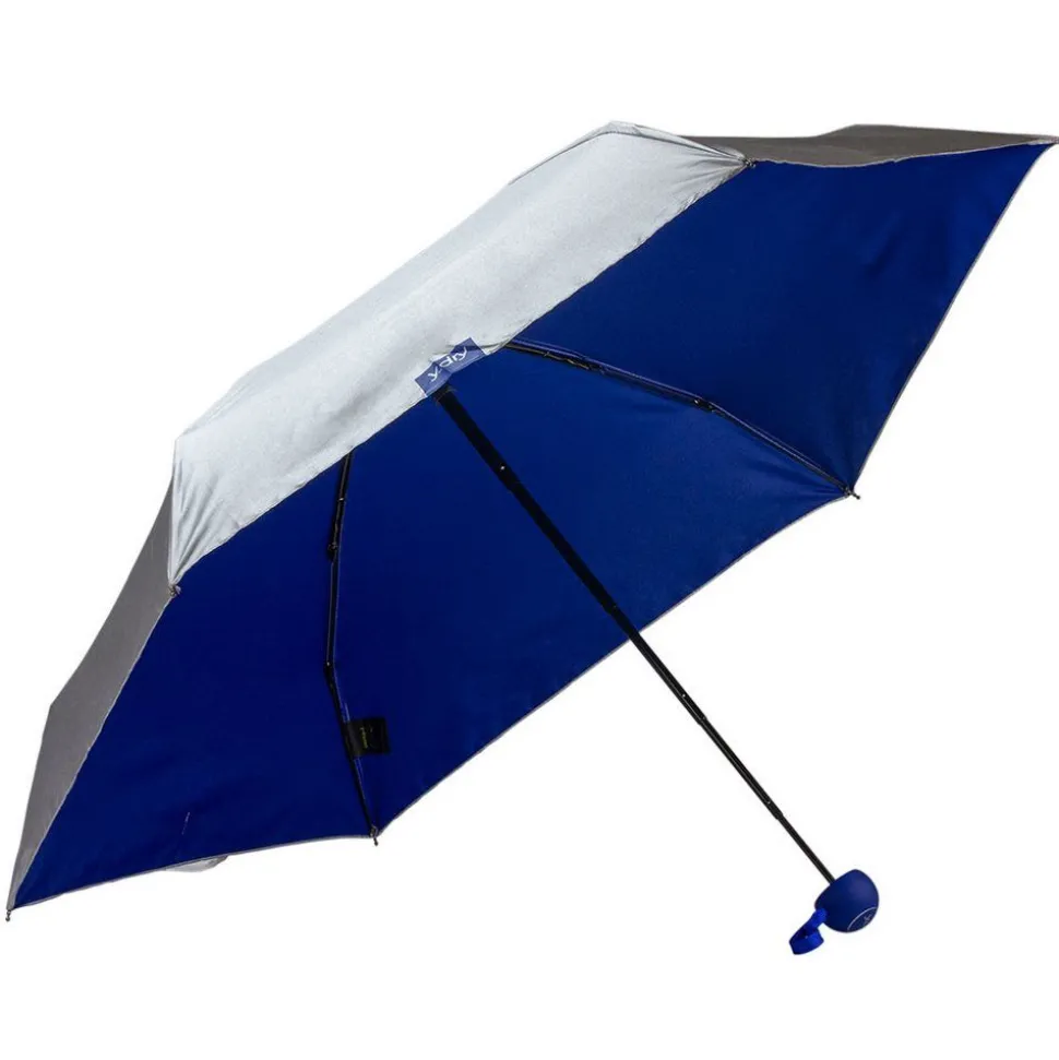 ombrello_mini_manuale_ydry_coco_bluargento__anti_uv_2.webp Online Ydry Ombrello mini manuale Y-dry Coco Blu/Argento - Anti UV