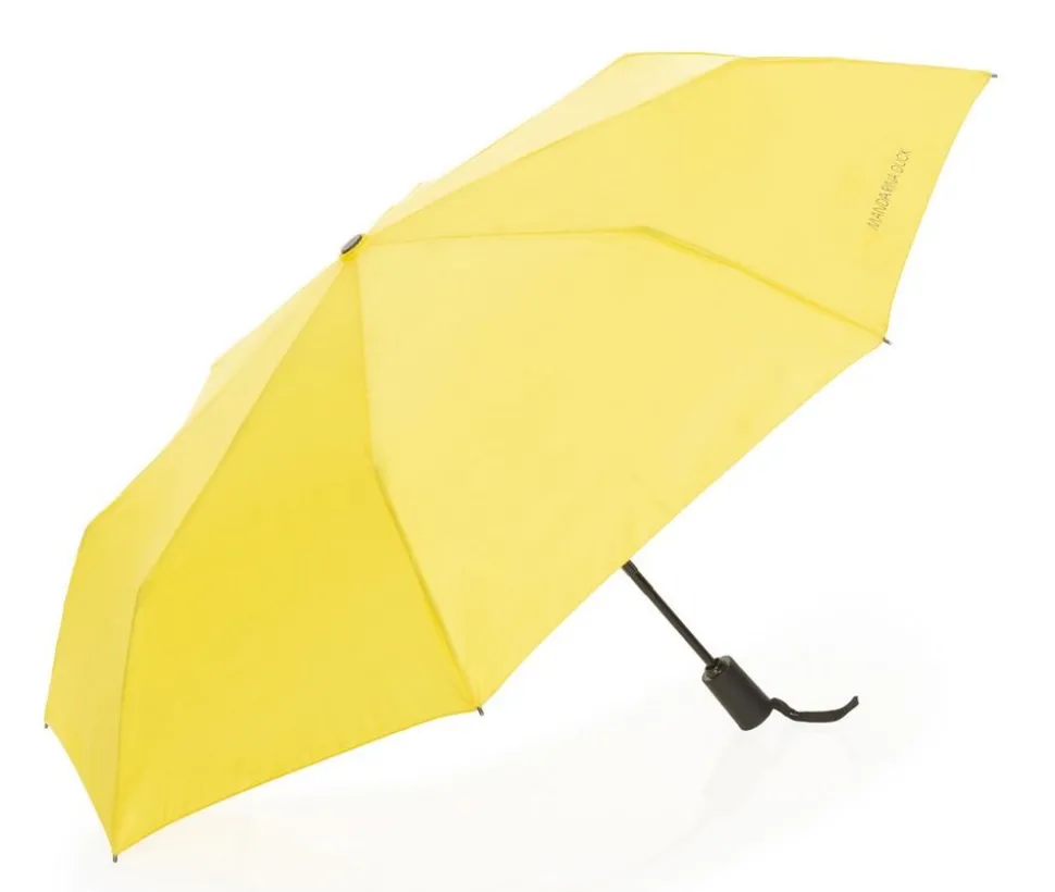 Clearance Mandarina Duck Ombrello pieghevole automatico Giallo