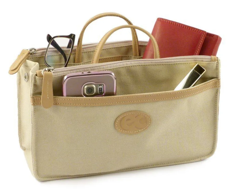 Store Emporio Cattani Organizzatore da borsa EC Bag in Bag Beige Camel