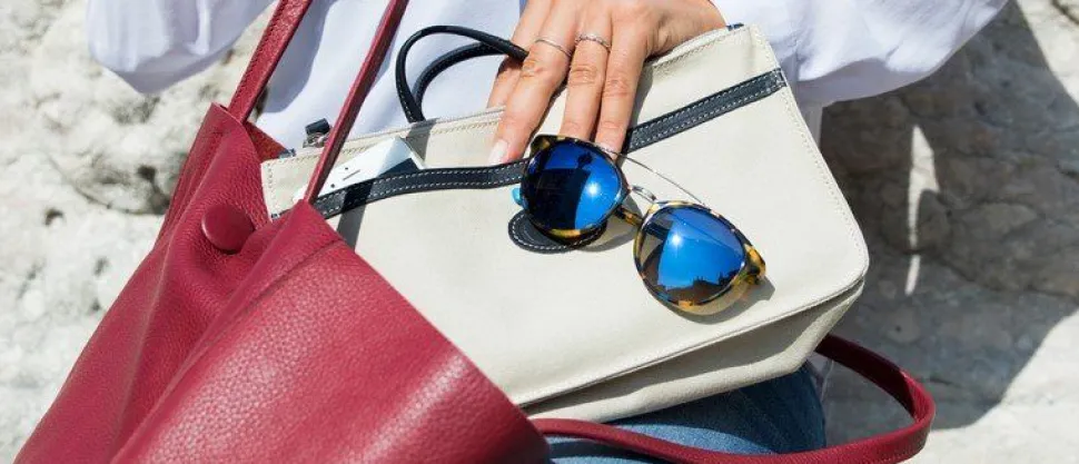 Best Sale Emporio Cattani Organizzatore da borsa EC Bag in Bag Blu