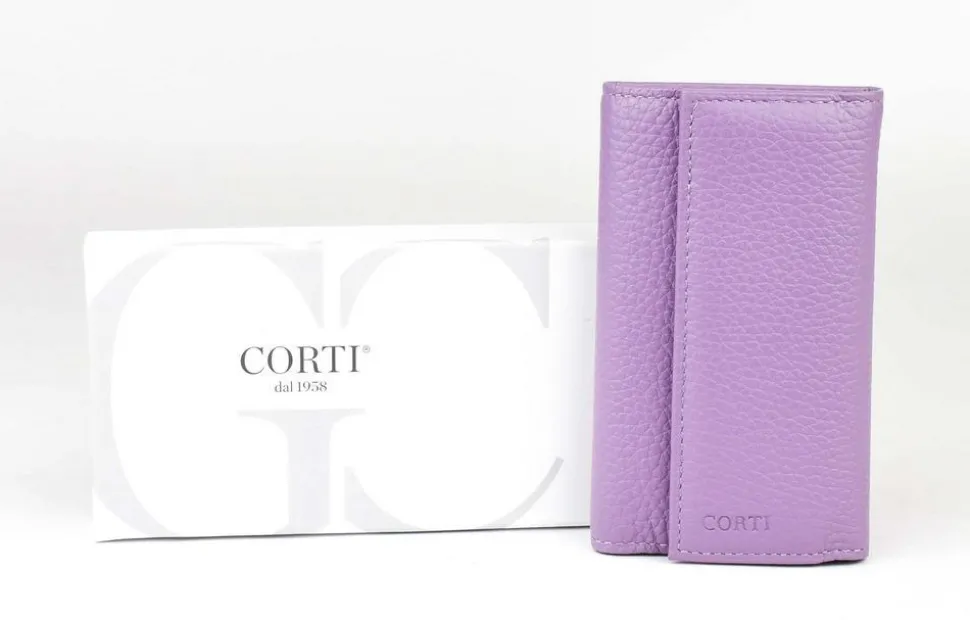 Outlet Gianfranco Corti Portachiavi 8 ganci Wild 8882 Lavanda