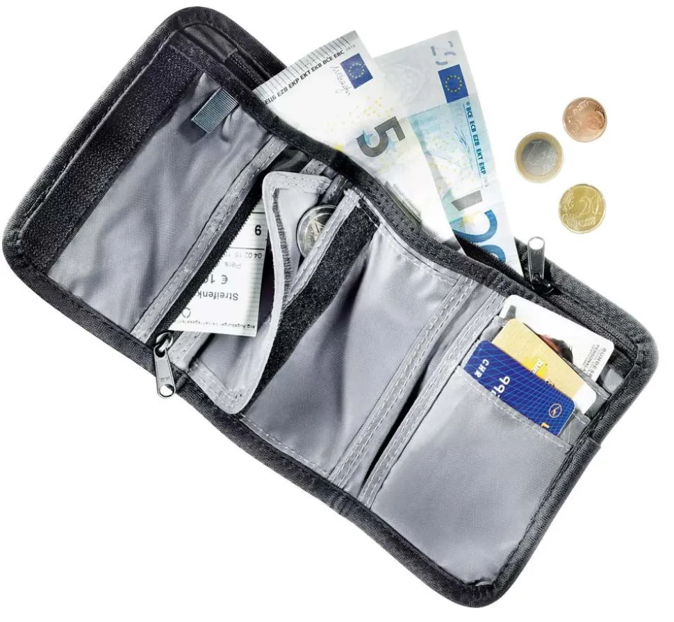 Discount Deuter Portafoglio Travel Wallet Nero