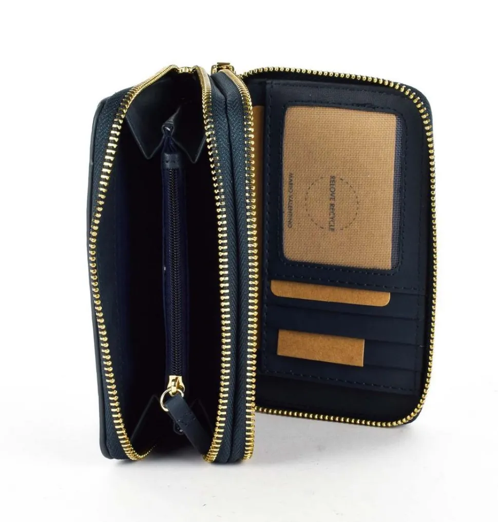portafoglio_donna__zip_valentino_bags_stereo_re_blu_4.webp Clearance Valentino Bags Portafoglio donna 2 zip Stereo RE Blu