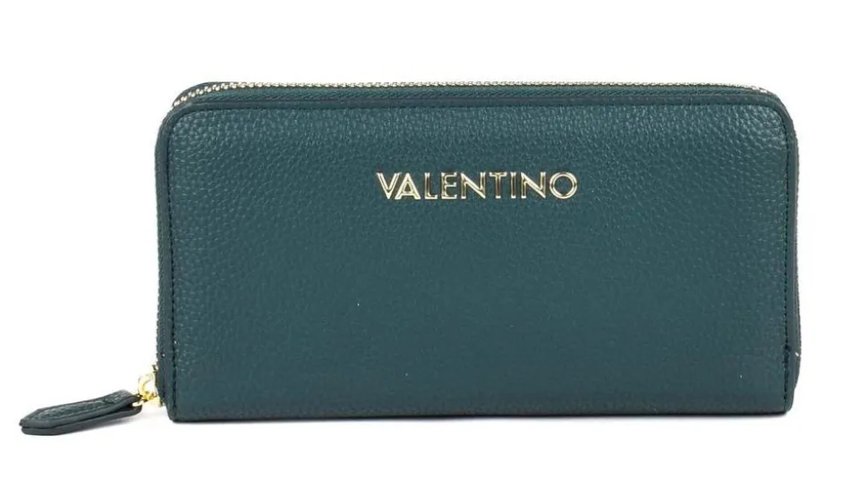 Cheap Valentino Bags Portafoglio donna con zip Brixton 155 Ottanio