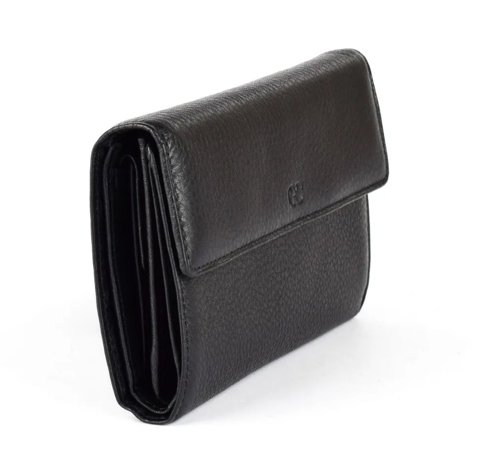 Clearance Gianfranco Corti Portafoglio donna Wild 4466 Nero