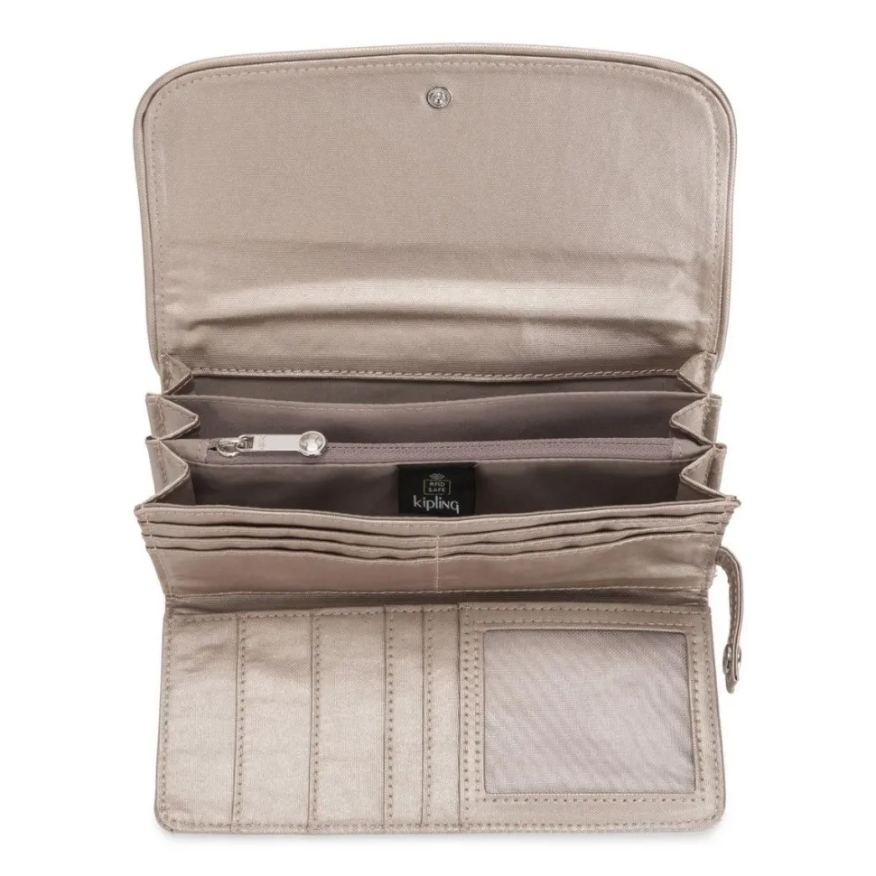 Online Kipling Portafoglio donna Money Land KI7015 Metallic Glow 48I MetallicGlow