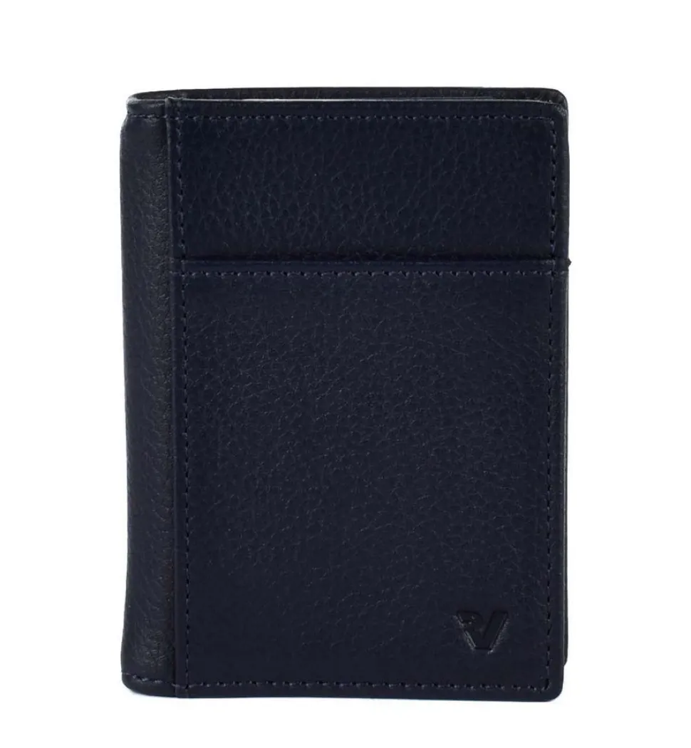 Cheap Roncato Portafoglio fermasoldi a molla Vesuvio 0026 Navy/Blu