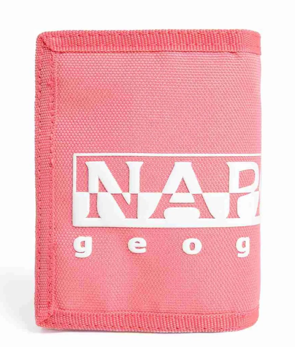 Fashion Napapijri Portafoglio Happy Wallet 3 Pink Tear PinkTear