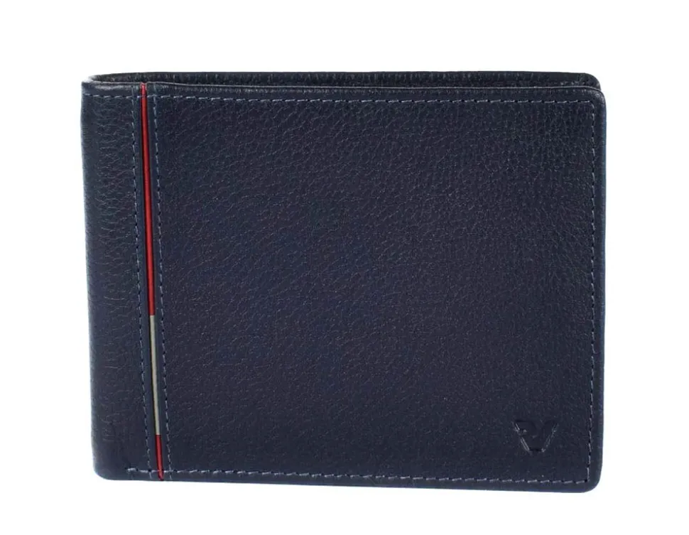 Shop Roncato Portafoglio uomo sottile Boston 2632 Navy