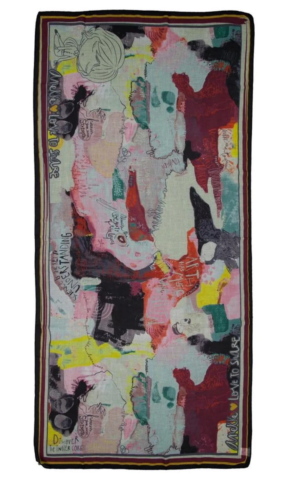 Outlet Anekke Sciarpa Core multicolor 39480-051 Coremulticolor