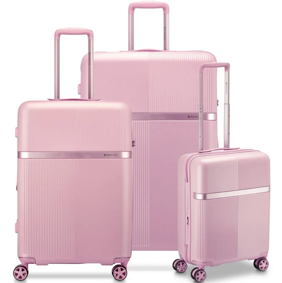 Hot Roncato Set 3 Trolley espandibili AirGlam Cipria