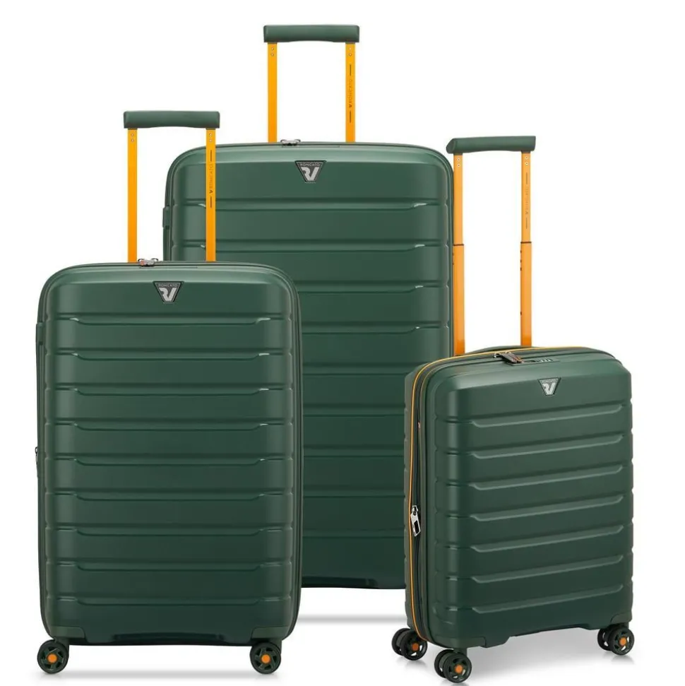 New Roncato Set 3 Trolley espandibili B-Flying Move Verde Militare VerdeMilitare