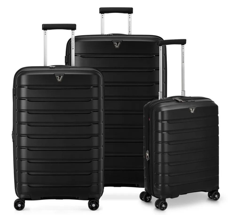 Online Roncato Set 3 Trolley espandibili B-Flying Nero