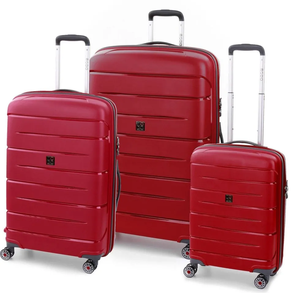 Store Modo by Roncato Set 3 Trolley Starlight 2.0 Rosso