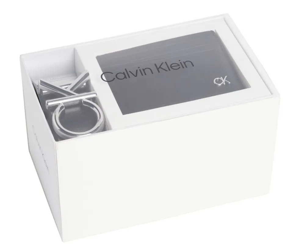 Best Sale Calvin Klein Set regalo Portadocumenti e cintura Nero