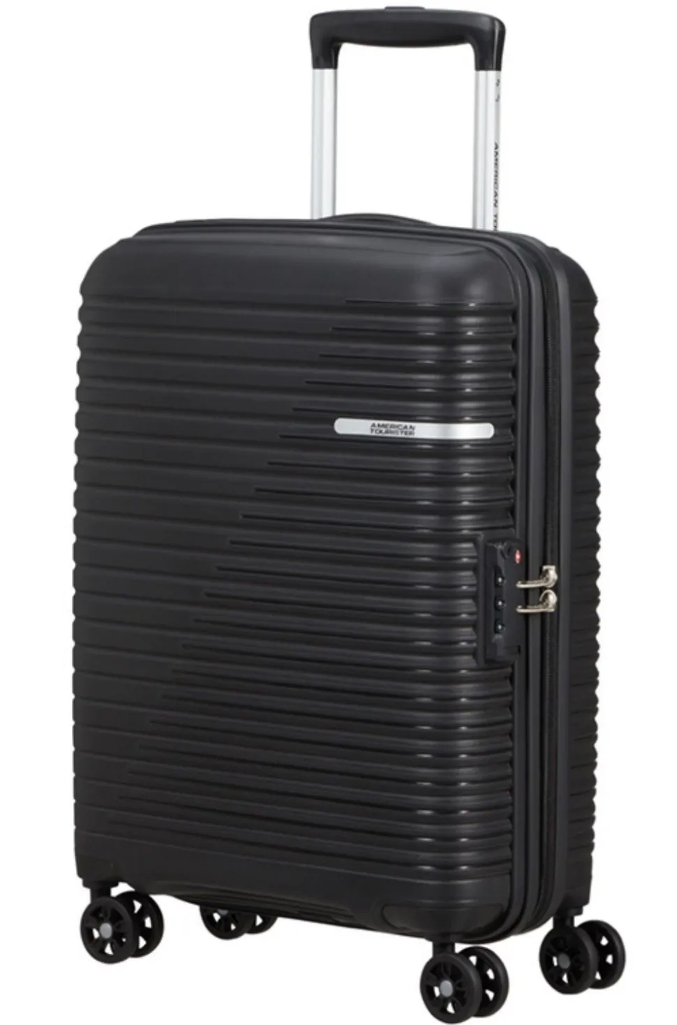 New American Tourister Trolley cabina Liftoff Nero