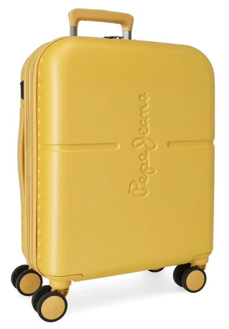 Best Sale Pepe Jeans Trolley cabina espandibile Highlight Ocra