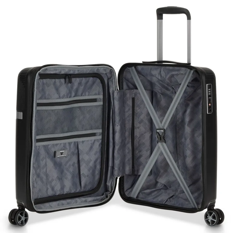 trolley_cabina_espandibile_roncato_airglam__nero_3.webp Shop Roncato Trolley cabina espandibile AirGlam 9753 Nero
