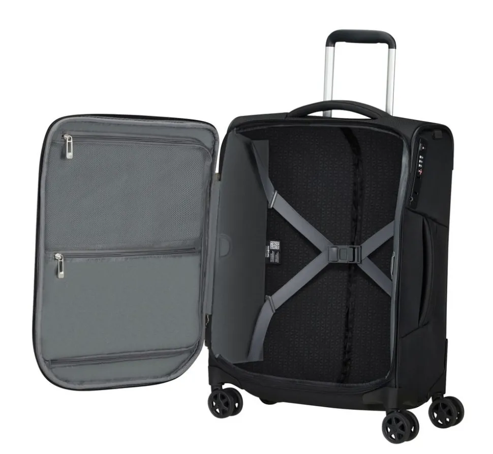 trolley_cabina_samsonite_respark_ozone_black_2.webp Clearance Samsonite Trolley cabina Respark Ozone Black OzoneBlack