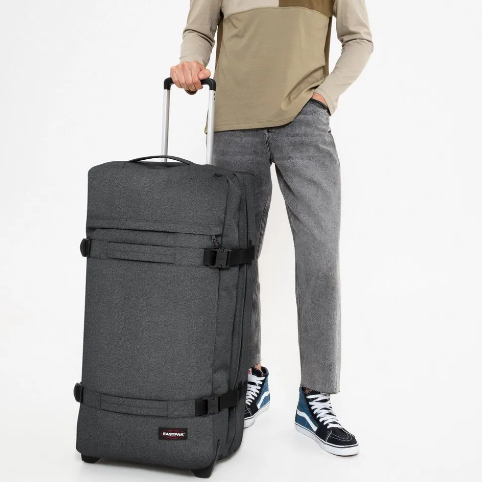 trolley_eastpak_transitr_l_black_denim_3.webp Flash Sale Eastpak Trolley Transit'R L Black Denim BlackDenim