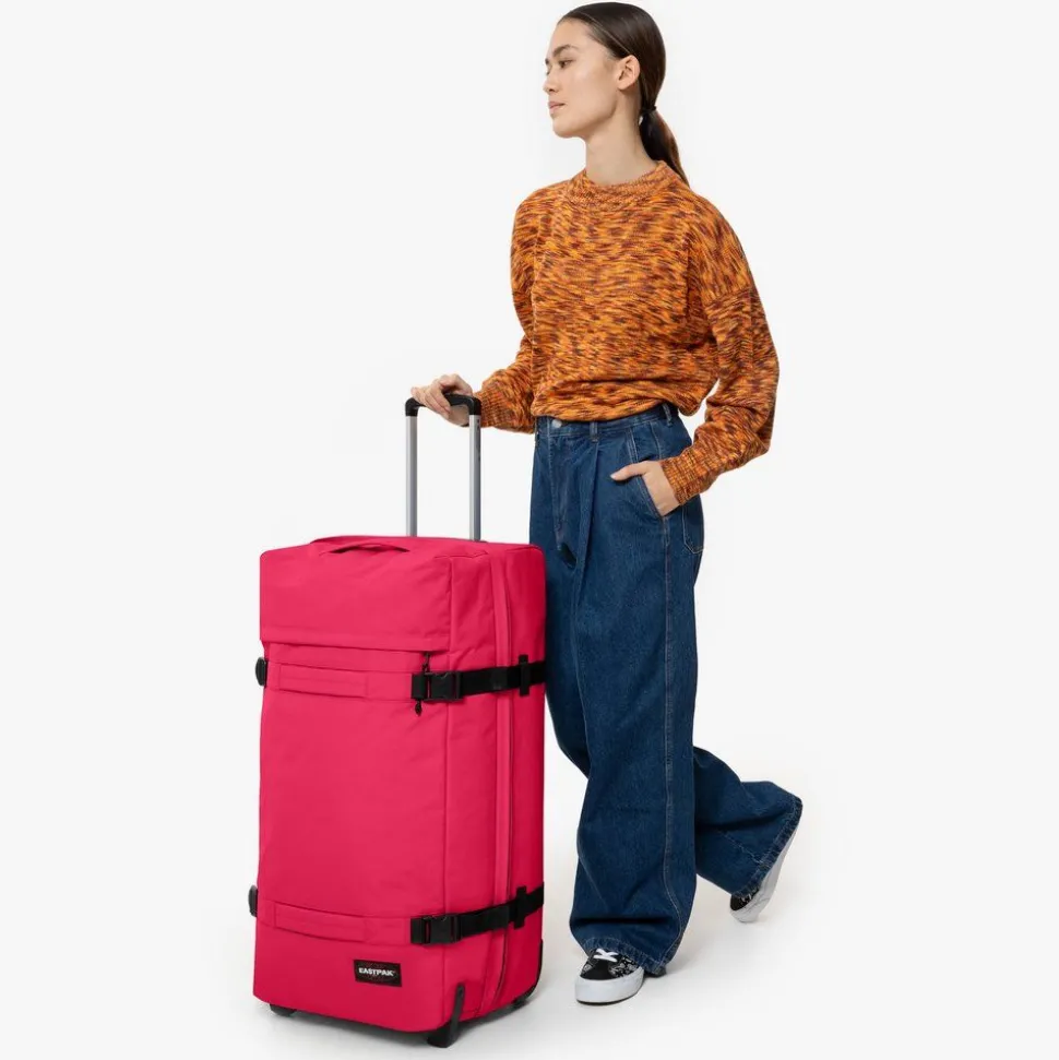 Cheap Eastpak Trolley Transit'R L Strawberry Pink StrawberryPink