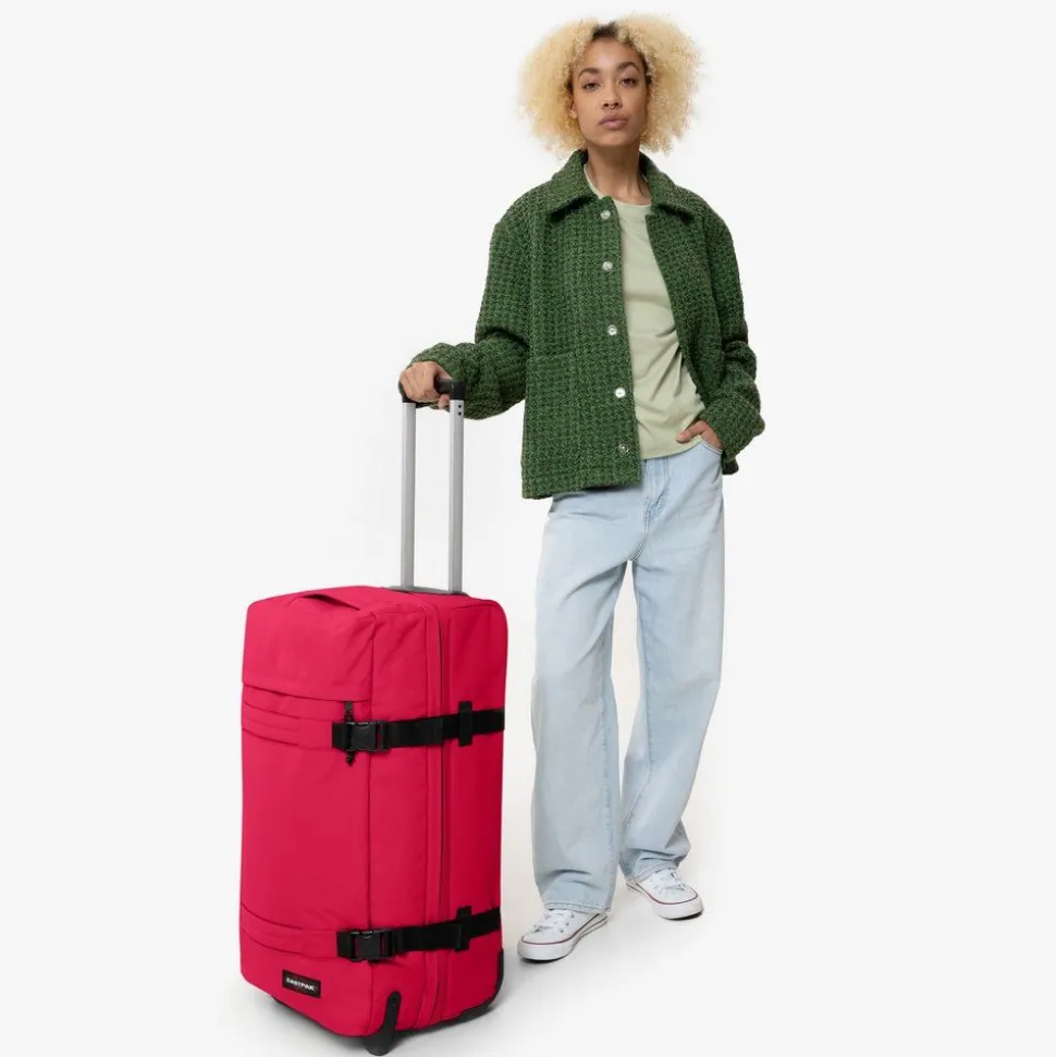 Cheap Eastpak Trolley Transit'R M Strawberry Pink StrawberryPink