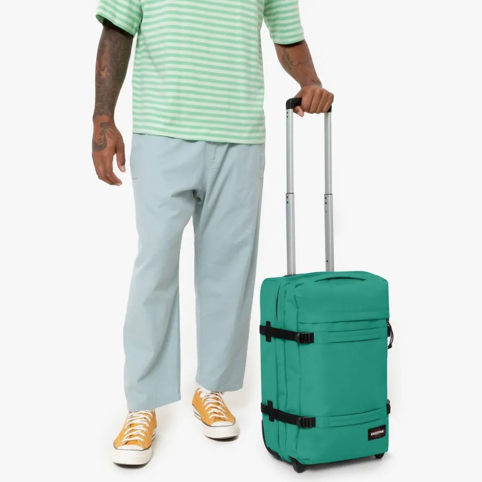 trolley_eastpak_transitr_s_botanic_green_3.webp Sale Eastpak Trolley Transit'R S Botanic Green BotanicGreen