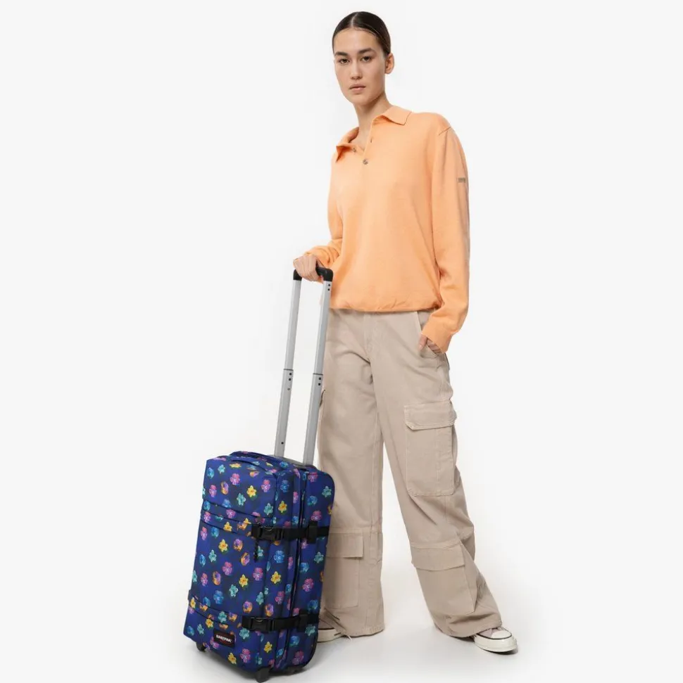 New Eastpak Trolley Transit'R S Flowerblur Navy FlowerblurNavy