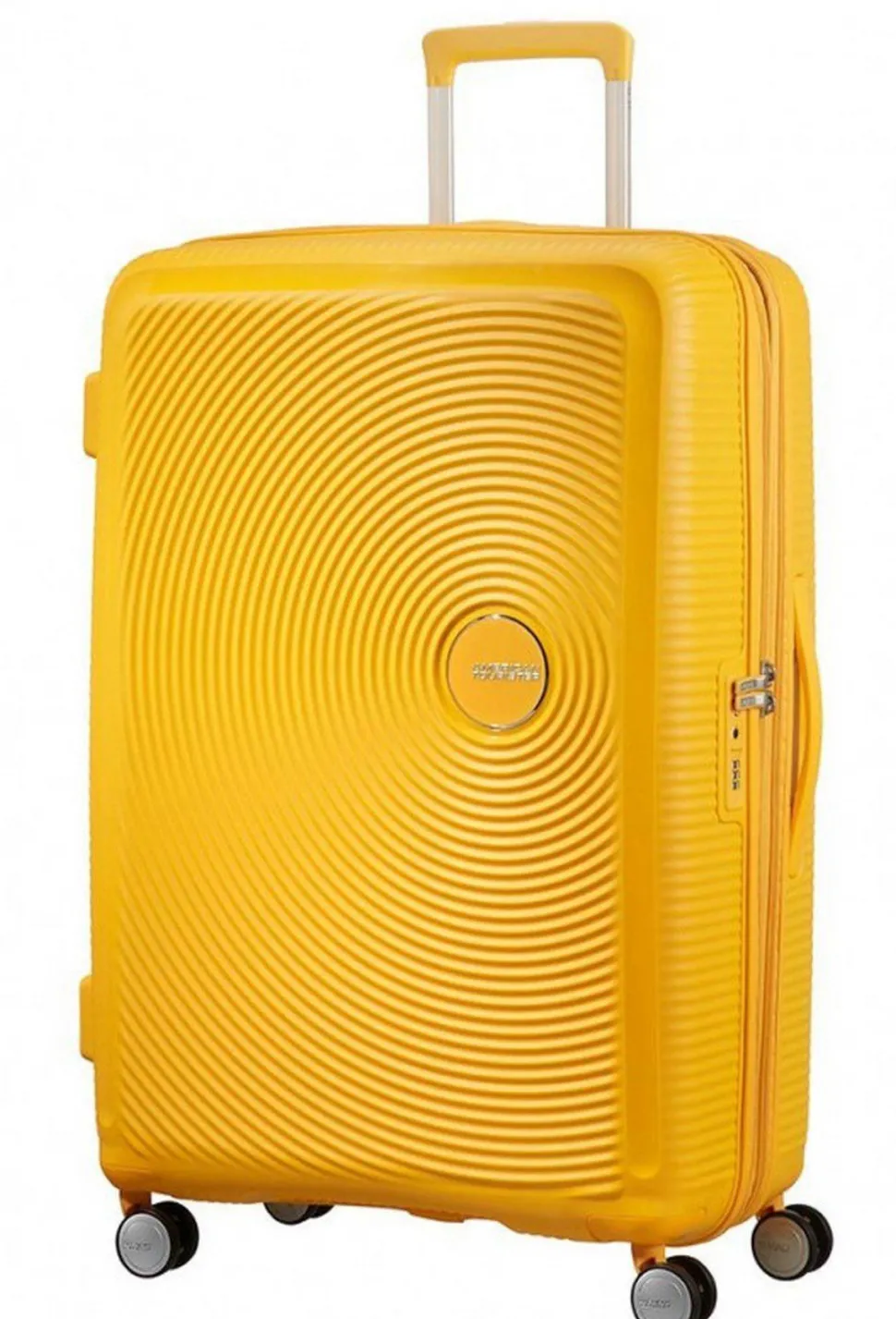 Cheap American Tourister Trolley espandibile Soundbox 77cm Golden Yellow GoldenYellow