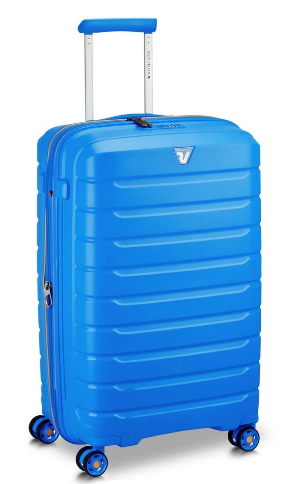 Shop Roncato Trolley espandibile B-Flying medio 8182 Sky Blu SkyBlu