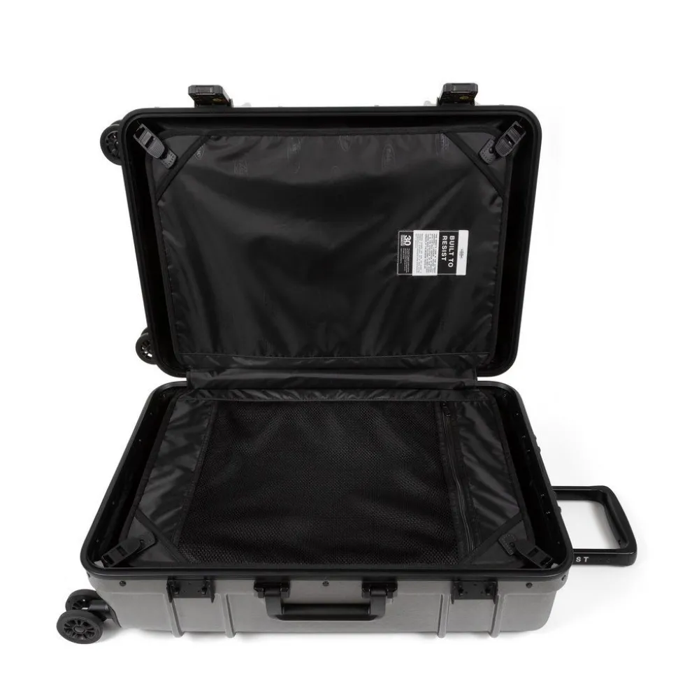 Discount Eastpak Trolley grande Resist'R Case L Brushed Metal BrushedMetal