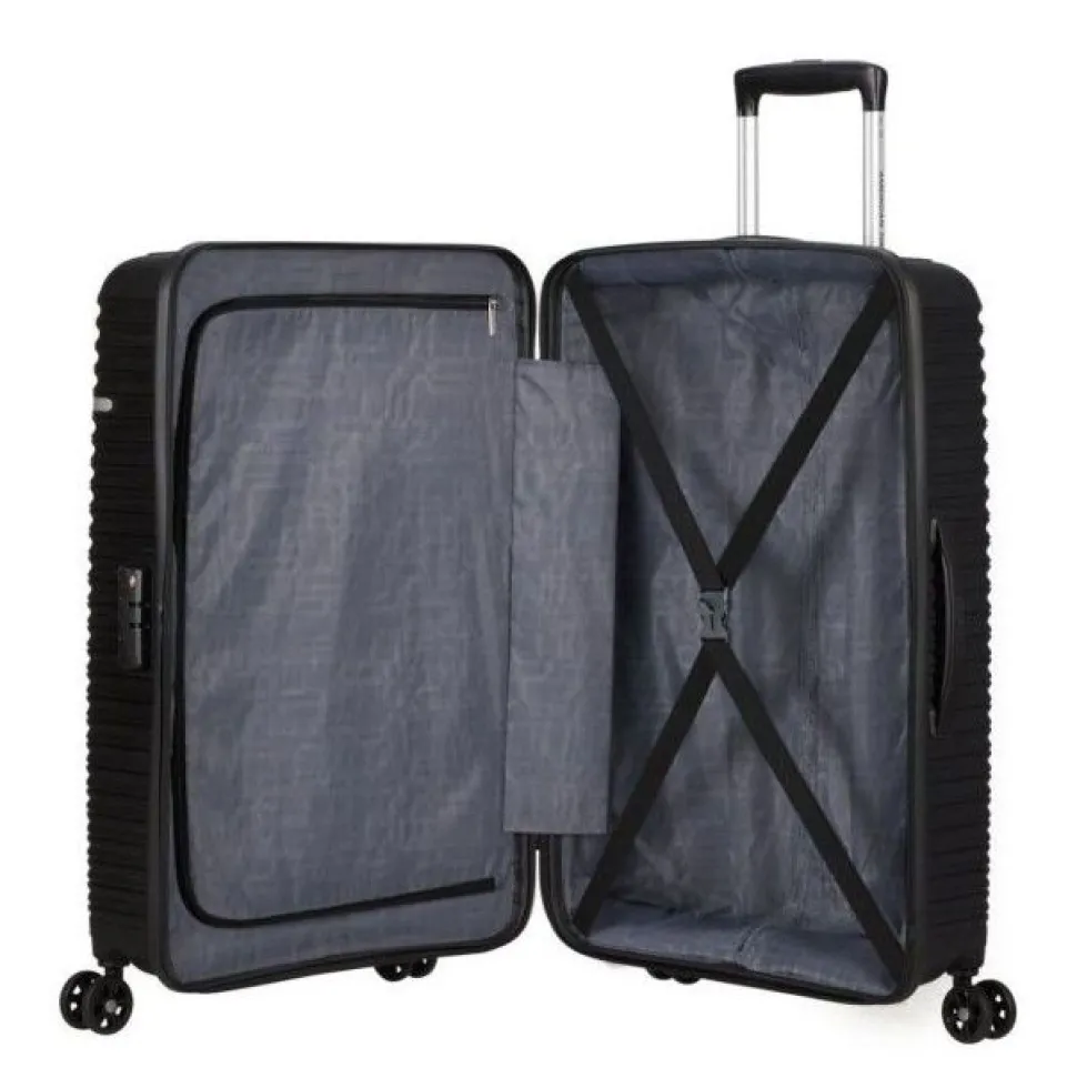 Discount American Tourister Trolley medio Liftoff Nero